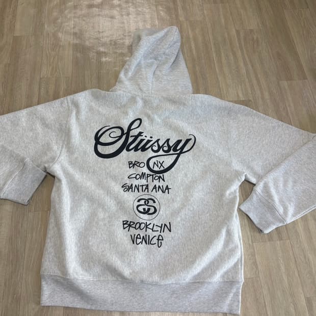 스투시 월드투어 후드집업