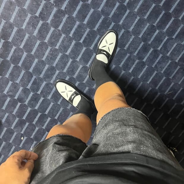 [STEFAN COOKE] 슬래시 가죽 로퍼_ 40size