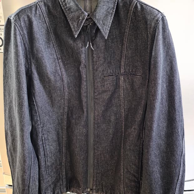 UNAFFECTED track denim jacket 