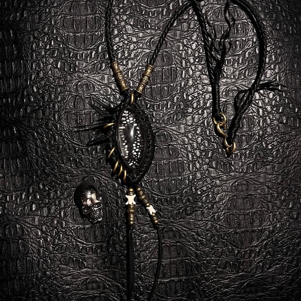 Scorpion necklace 079