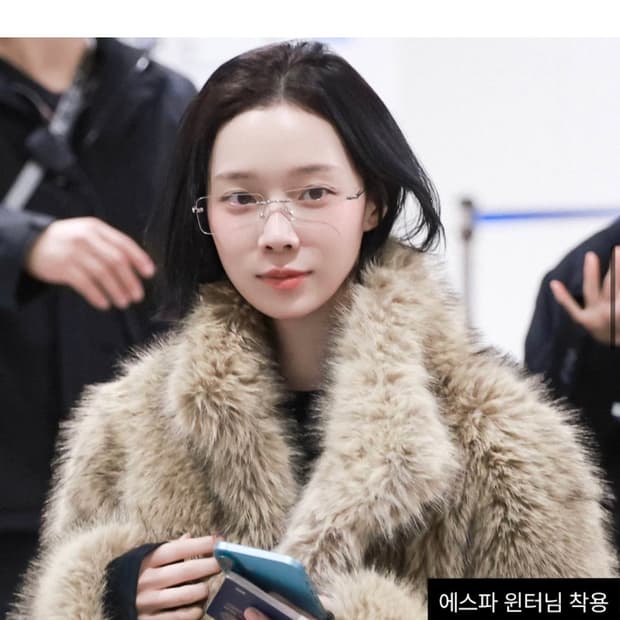 새제품/ 에스파 윈터 안경 원브릴리언트 무태 안경 Juana-OB486