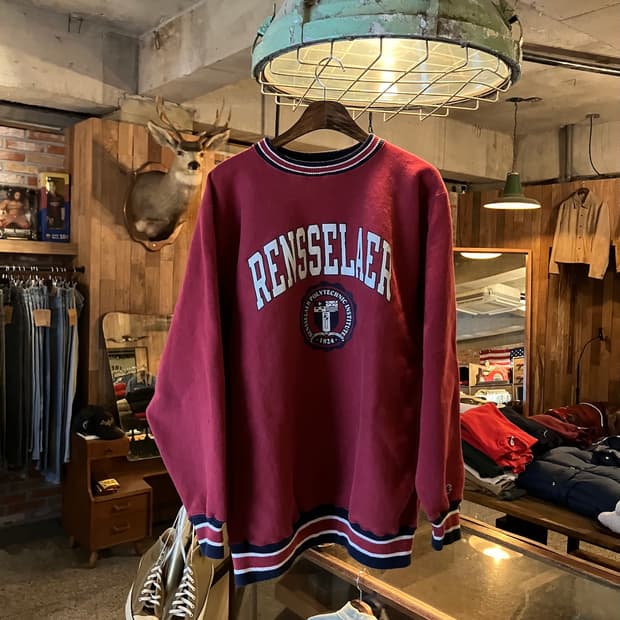 90s USA 빈티지 챔피온 리버스위브 스웻 셔츠 맨투맨