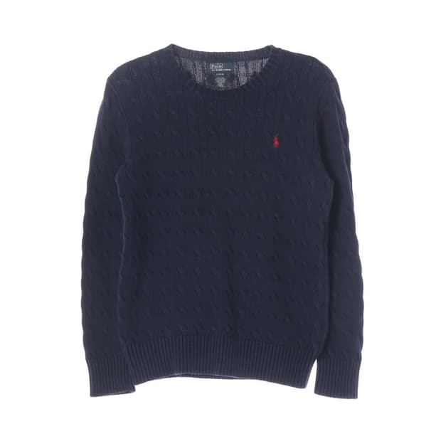 폴로 랄프로렌 보이즈 케이블 코튼 니트 네이비 L 14-16