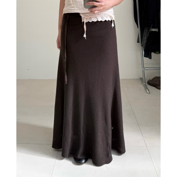 빈티지 롱 스커트