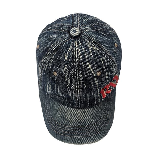 루돌프 발렌티노 빈티지 데님 볼캡