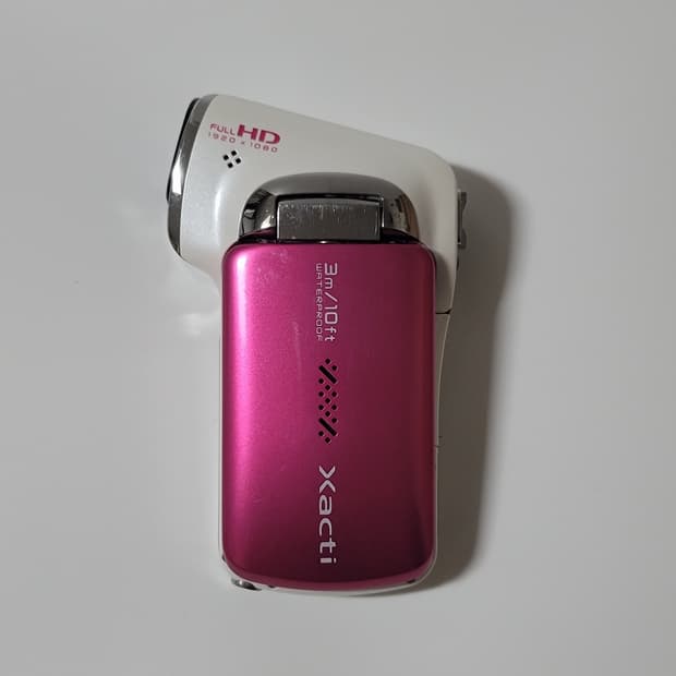 산요작티 dmx-ca100 파나소닉 hx-wa10 뉴진스 로제 캠코더