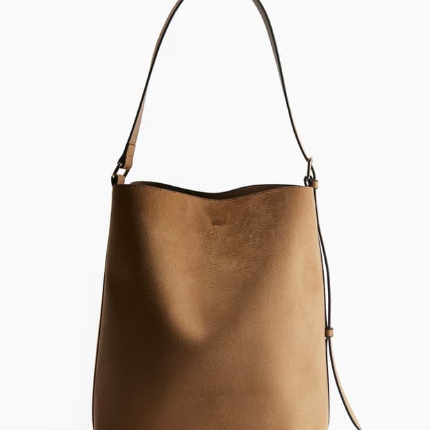 H&M 스웨이드 숄더백 