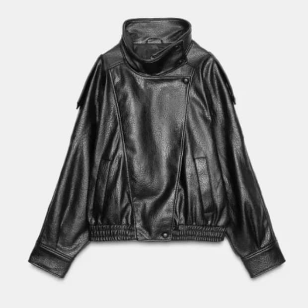 자라 페이크레더자켓