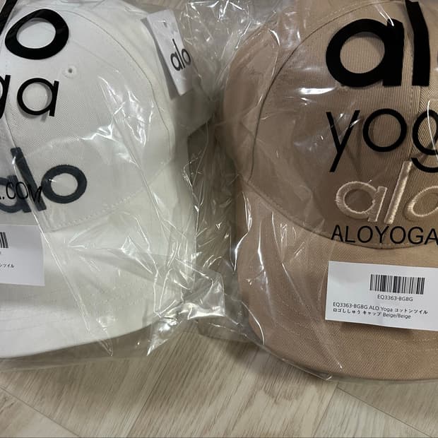 알로 요가 alo 캡 모자