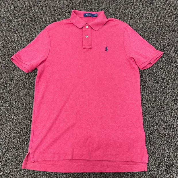 POLO 폴로 랄프로렌 카라티 반팔티셔츠 핑크 S