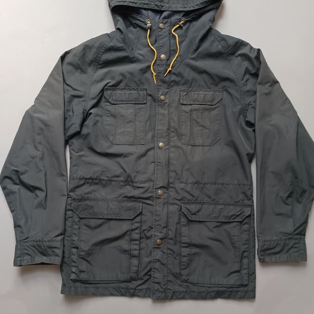 [M] 리바이스 야상 후드 바람막이 필드 자켓 블랙