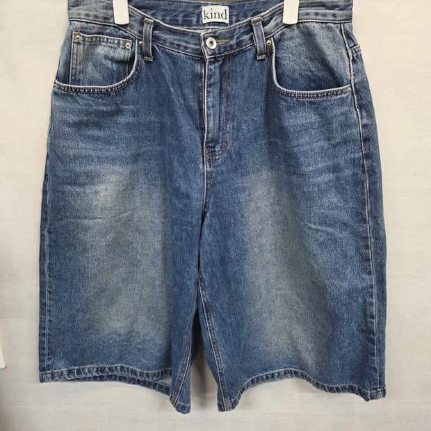 빈티지 카인드 버뮤다 데님반바지 대략 32