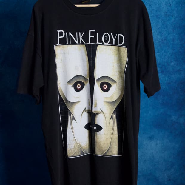 (XXL) 핑크플로이드 디비전 벨 밴드티