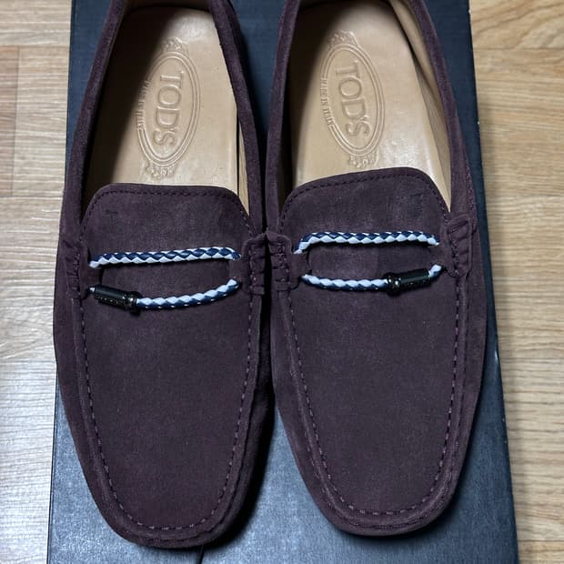 (265) 토즈 스웨이드 드라이빙슈즈 바이올렛