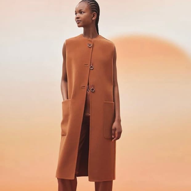 에르메스 캐시미어 베스트