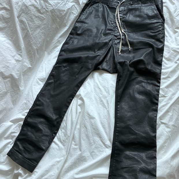 릭오웬스 SBW 드로우스트링 롱 팬츠