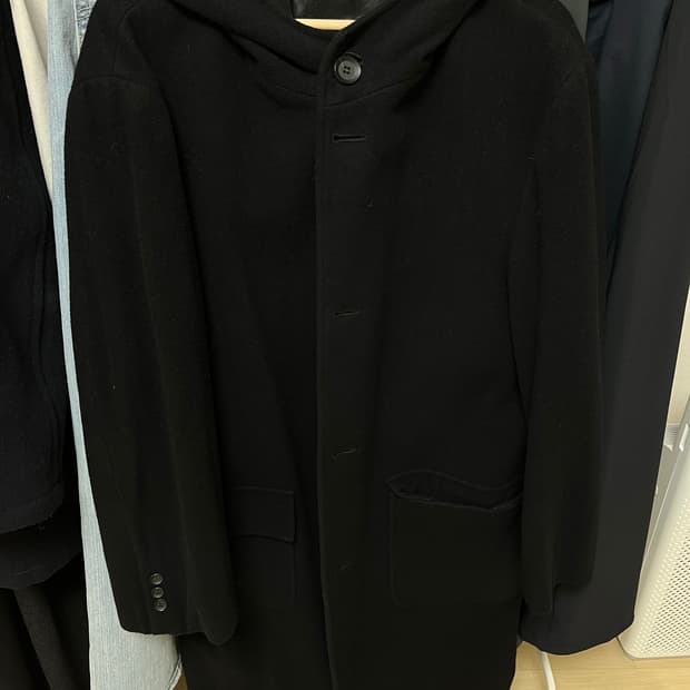 COLES 후디드 코트 LL