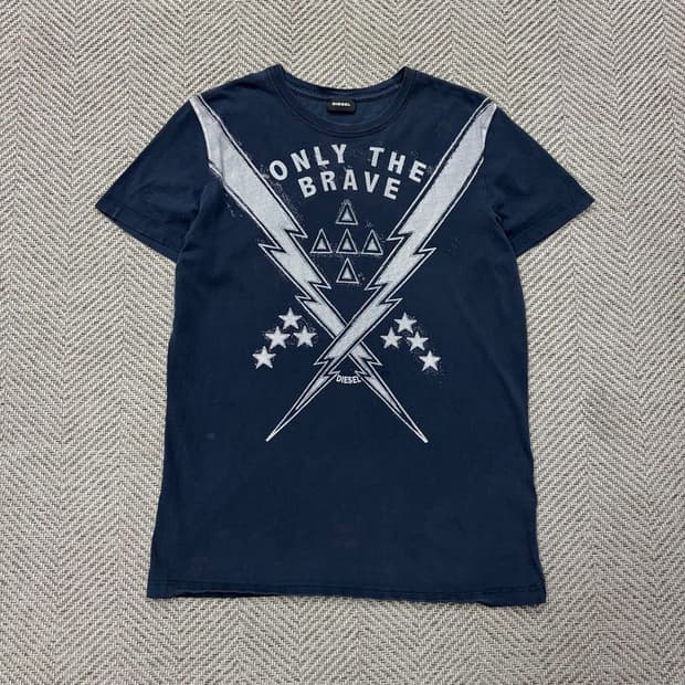 디젤 그래픽 티셔츠 v2945