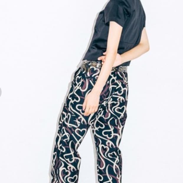 엑스걸 립스톤 밀리터리 팬츠