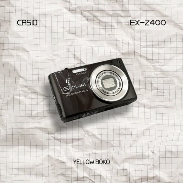 [NEW] CASIO 카시오 엑슬림 EX-Z400 레트로 디지털 카메라