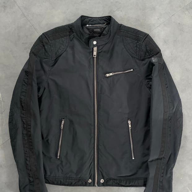 Diesel 디젤 J-ARES 나일론 바이커 자켓 