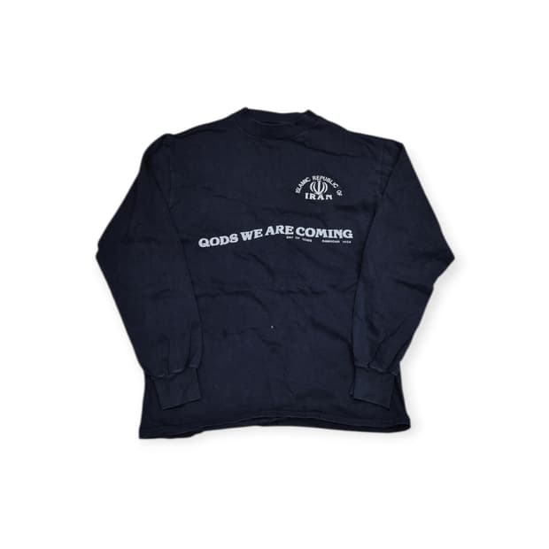 빈티지 롱 슬리브 이란