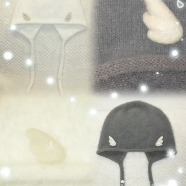 사쿠야 착용) 묘량 윈터 스노우 비니