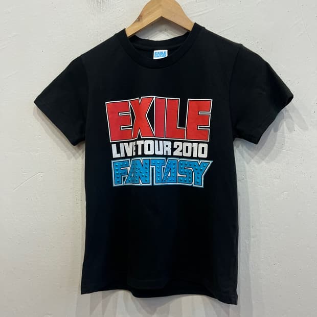 2010 Exile 락밴드 투어 반팔 티셔츠 우먼즈