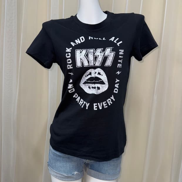KISS 키스 반팔 티셔츠