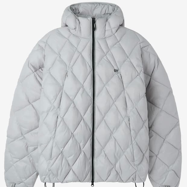 OY 오와이 다이아몬드 퀄팅 패딩 자켓 새상품