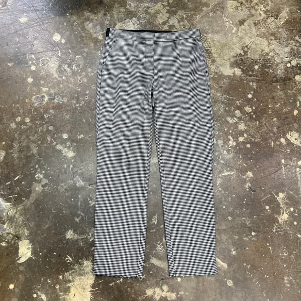 26) ZARA 자라 하운드투스 체크 슬랙스 팬츠 바지