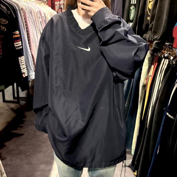 나이키 웜업 스우시 네이비 
