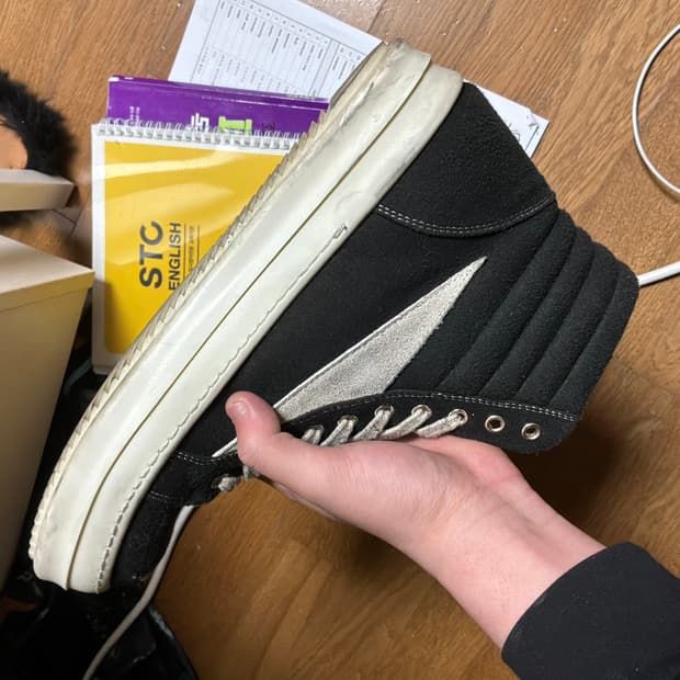 릭오웬스 다크쉐도우 빈티지 하이 280 판매합니다