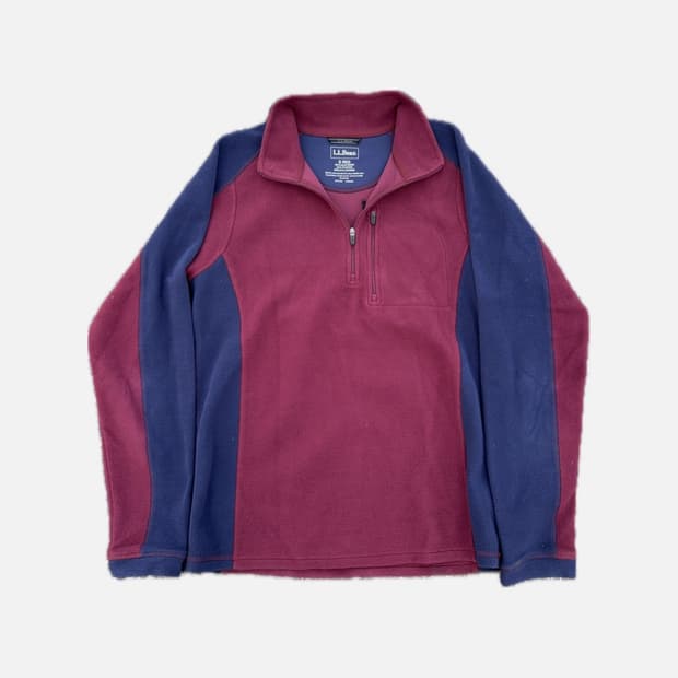 LL Bean 플리스 zipup