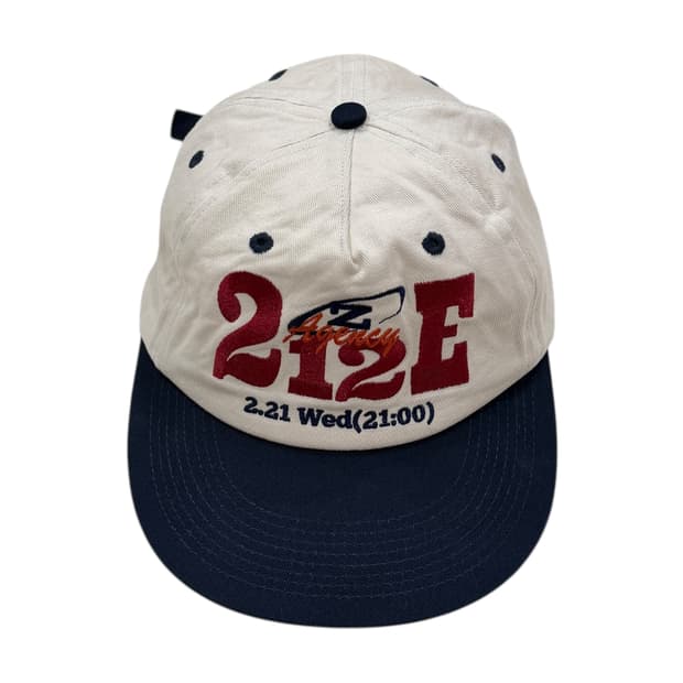 지제뮤지엄 2.21 캡 모자 네이비