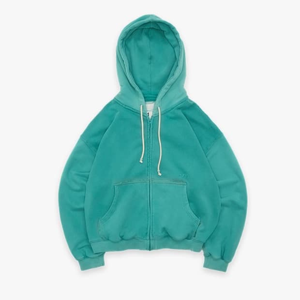 투위드 classic embroidery set up zip-up