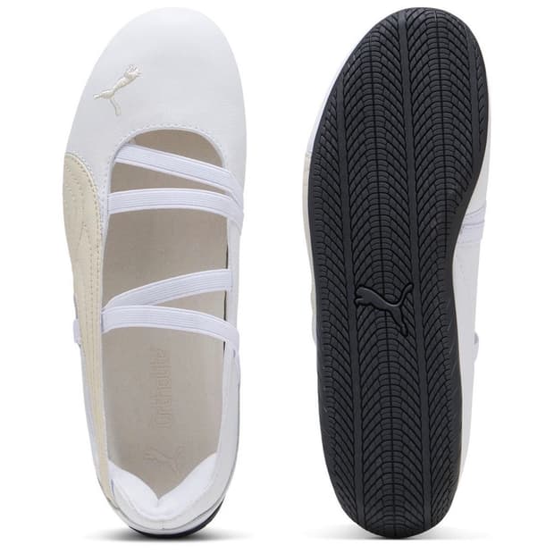 퓨마 스피드캣 발레 레더  알파인 스노우