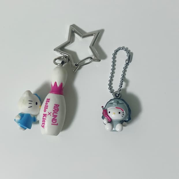 고전 시부야 키티 스트랩 휴대폰 키티