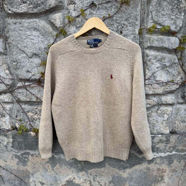 80~90s 폴로 랄프로렌 빈티지 울 니트 m