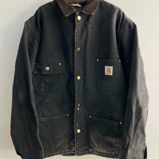 칼하트 C001 블랭킷 라이너 덕 캔버스 워크 초어 재킷(2XL)