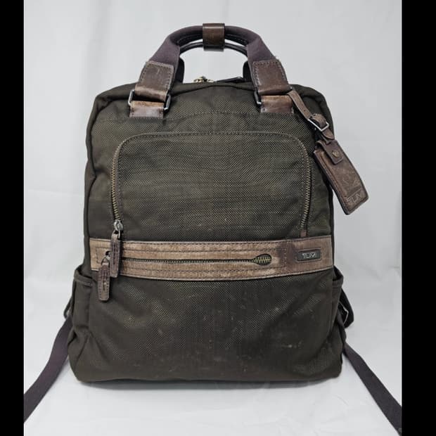 투미 알파 브라보 백팩 브라운/카키