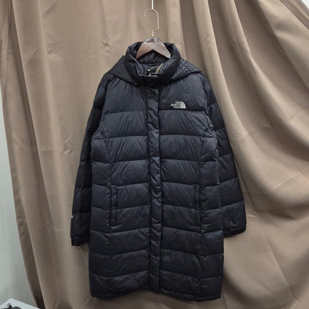 노스페이스 구스 롱패딩 95