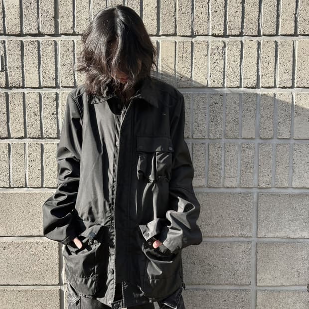 CP 컴퍼니 코팅 베이스 오버핏 자켓