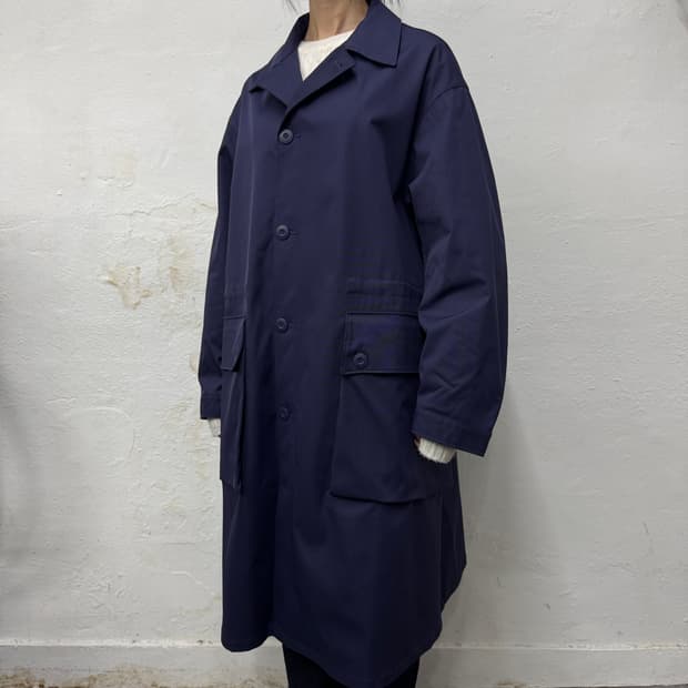 니코앤드(niko and...) 네이비컬러 빅실루엣 유로 밀리터리 코트