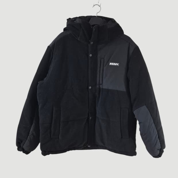 [105~110]널디 플리스 패딩자켓 오버핏