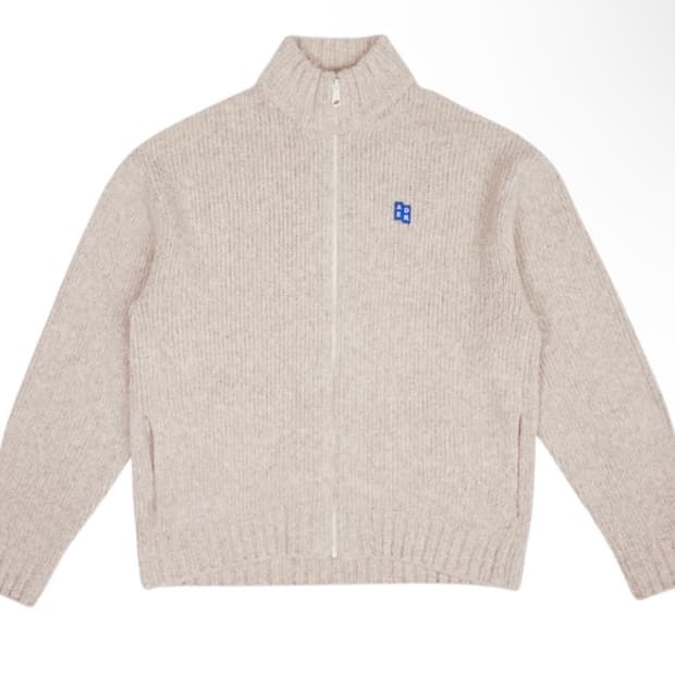 아더에러 니트집업 시그니피컨트 오트밀