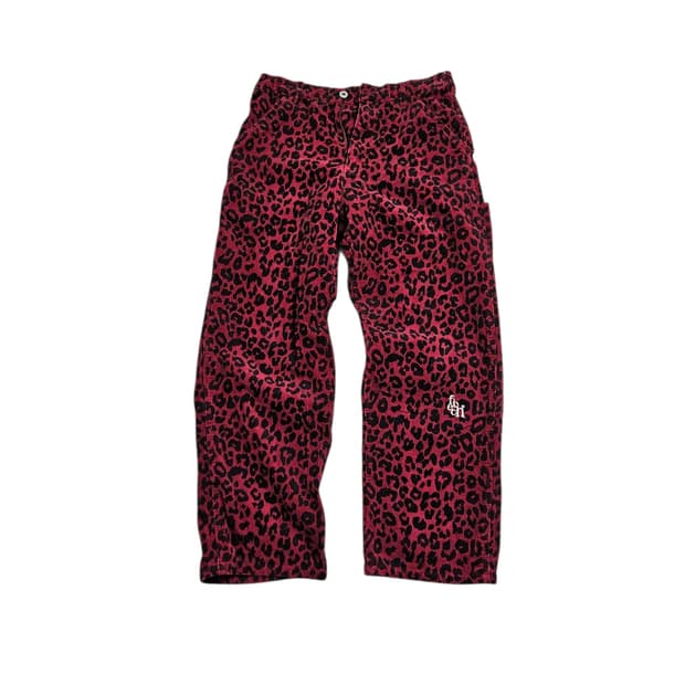 페치 fetch 레오파드 코듀로이 팬츠