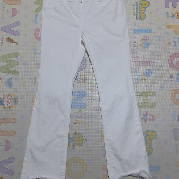 산드로 Sandro 화이트 데님 팬츠 바지 70(약55)