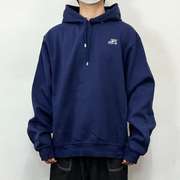 아더에러 23FW 댄시로고 후드티 네이비 A3