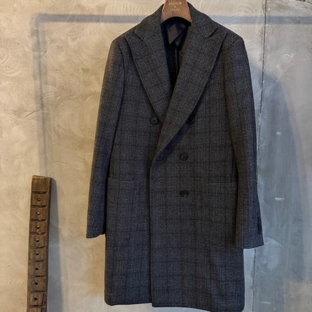 라르디니 더블브레스티드 코트 남성 95-슬림100